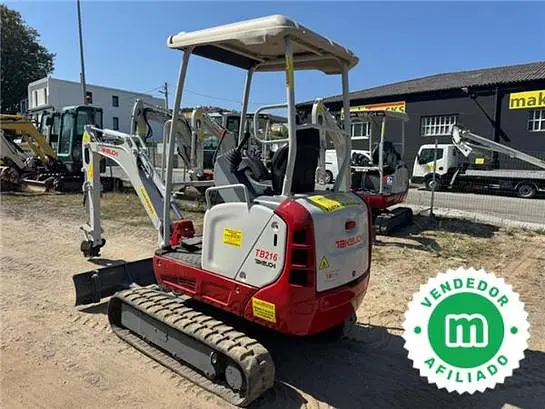 Takeuchi TB216 mini excavator