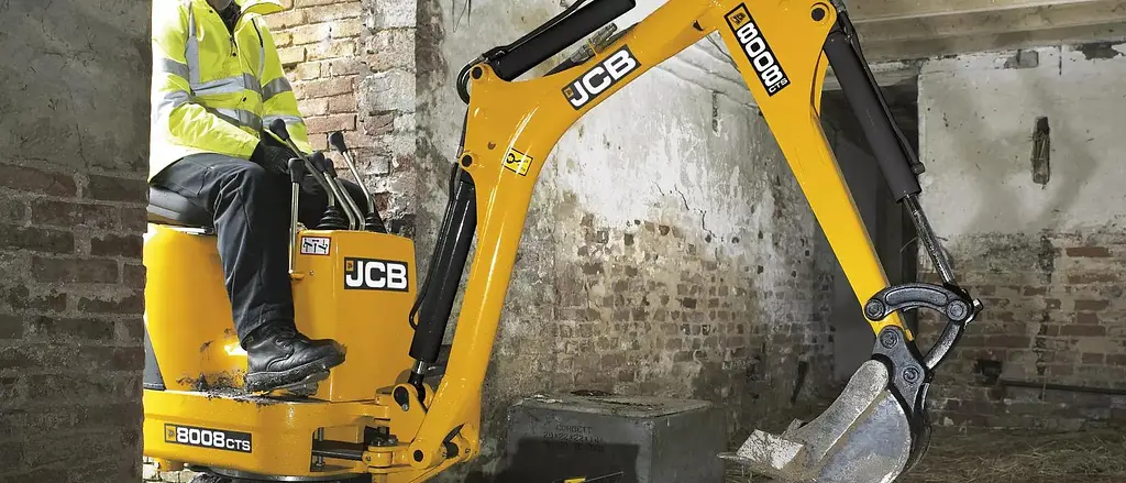 JCB 8008 mini excavator