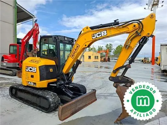 JCB 48Z-1 T3 mini excavator