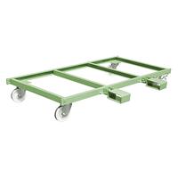 Sidecar Long Material, painted, Reseda green