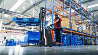 Heavy-Duty Li-ion Stacker with Foldable Platform 1.6T - EP RSL16-PRO
