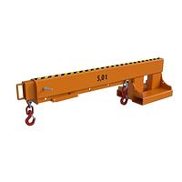 Arms Crane Extensible, painted, Orange Yellow