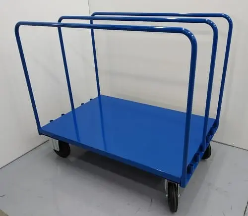 Carro de transporte de tableros Manupack Solutions de 4 ruedas