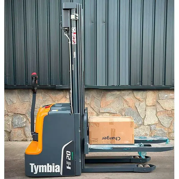 Electric stacker 2000kg at 5000mm Lithium 24V / 300AH