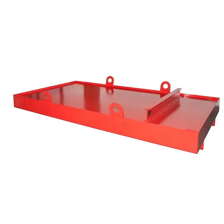 Filling band for containers, painted, red fire