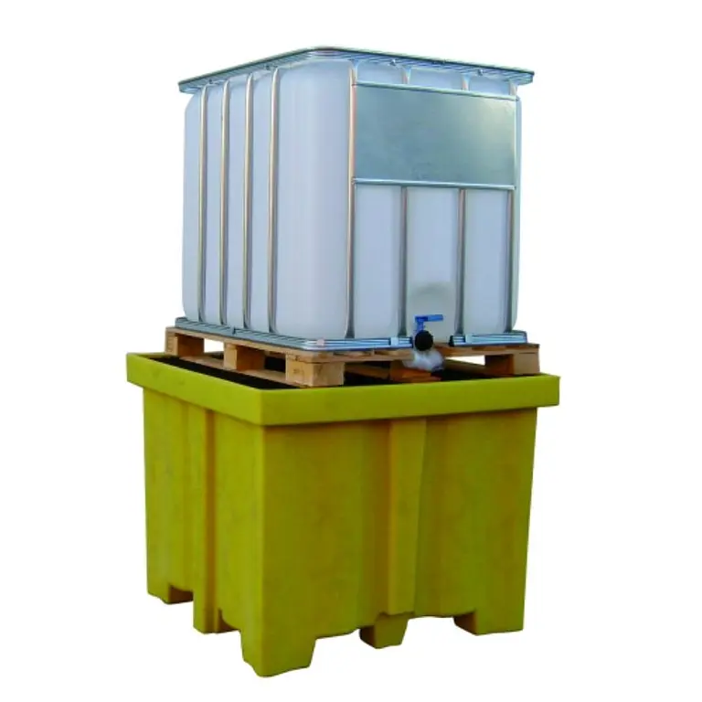 1000L polyethylene spill containment tub