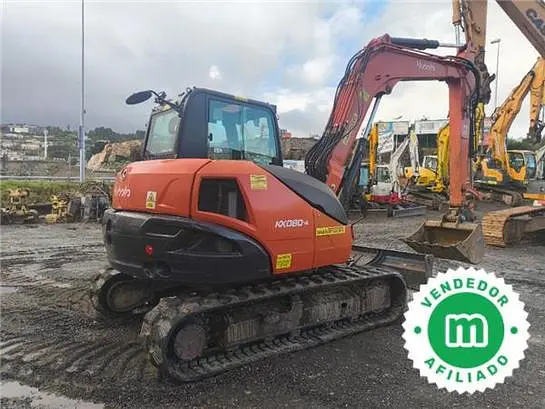 Kubota KX080 4-A mini excavator