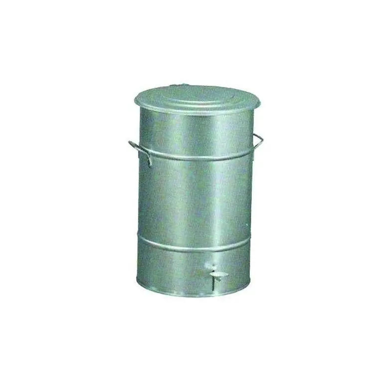 Cube with galvanized pedal 70 L