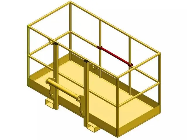 Work platform with 300 kg lifting capacity