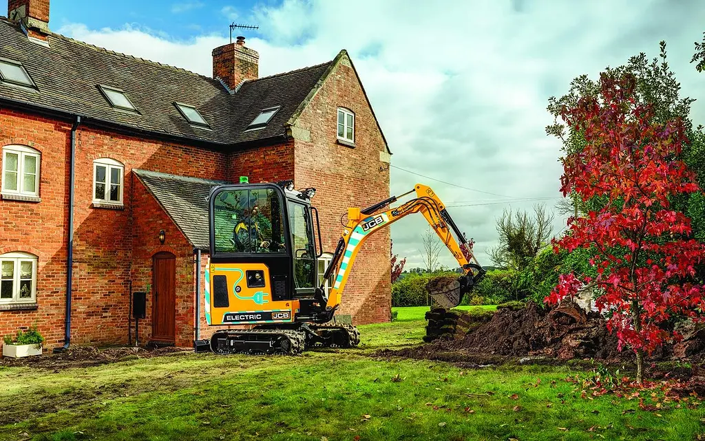 JCB 19C-1E electric mini excavator