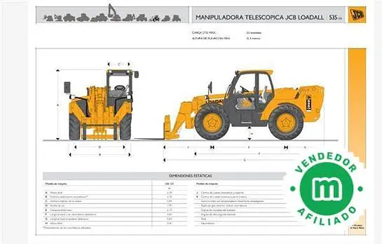 JCB 535-125 telescopic handler