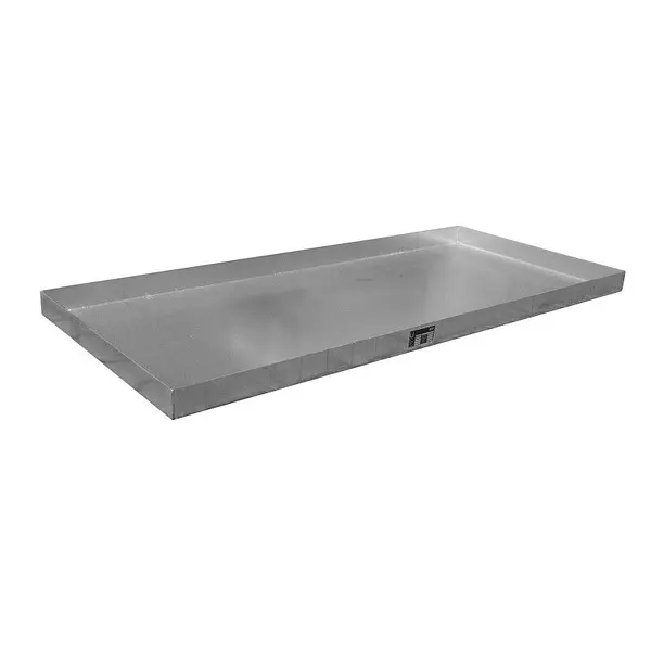Bandeja de derrames para bidones/latas pequeñas, acero inoxidable 1.4571