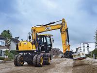 JCB JS145W wheeled excavator