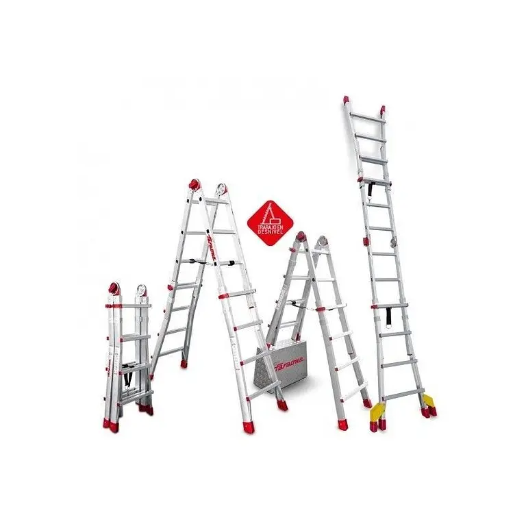 Ladder multipurpose aluminum telescopic