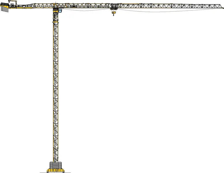 Potain MDT 809 M40 Top-Slewing Cranes