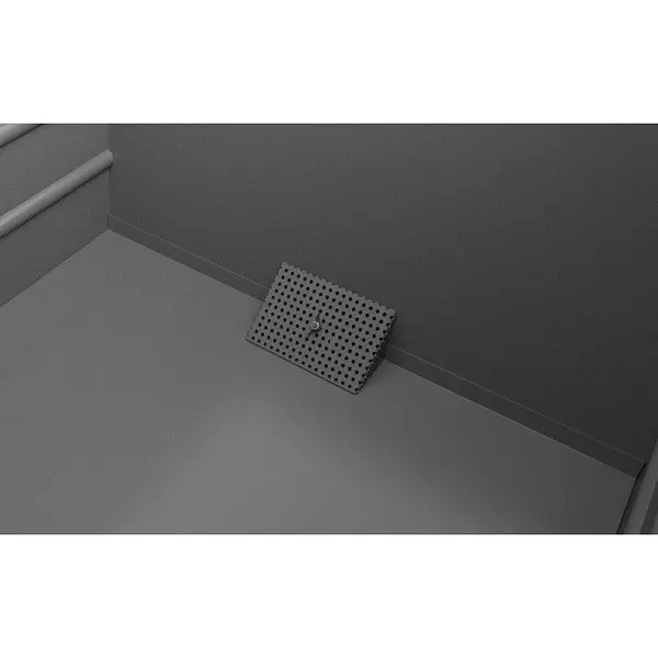 Volquete apilable de virutas, pintado, gris ratón