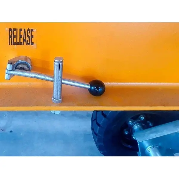 Loading ramp electric 12 ton. with battery platform
