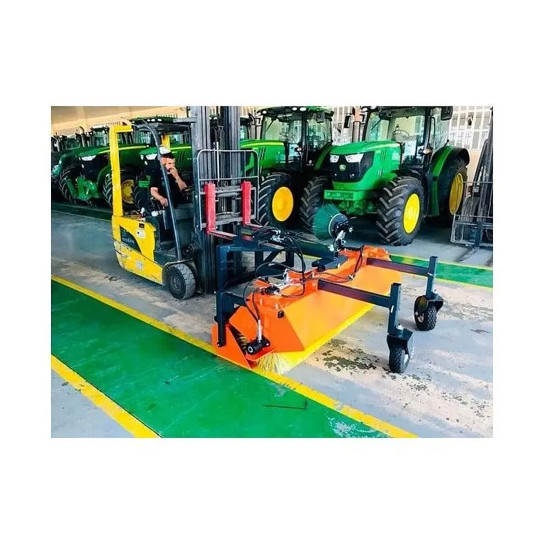 Premium sweeper for agricultural machinery