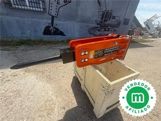 Nuevos martillos hidráulicos para miniexcavadoras
