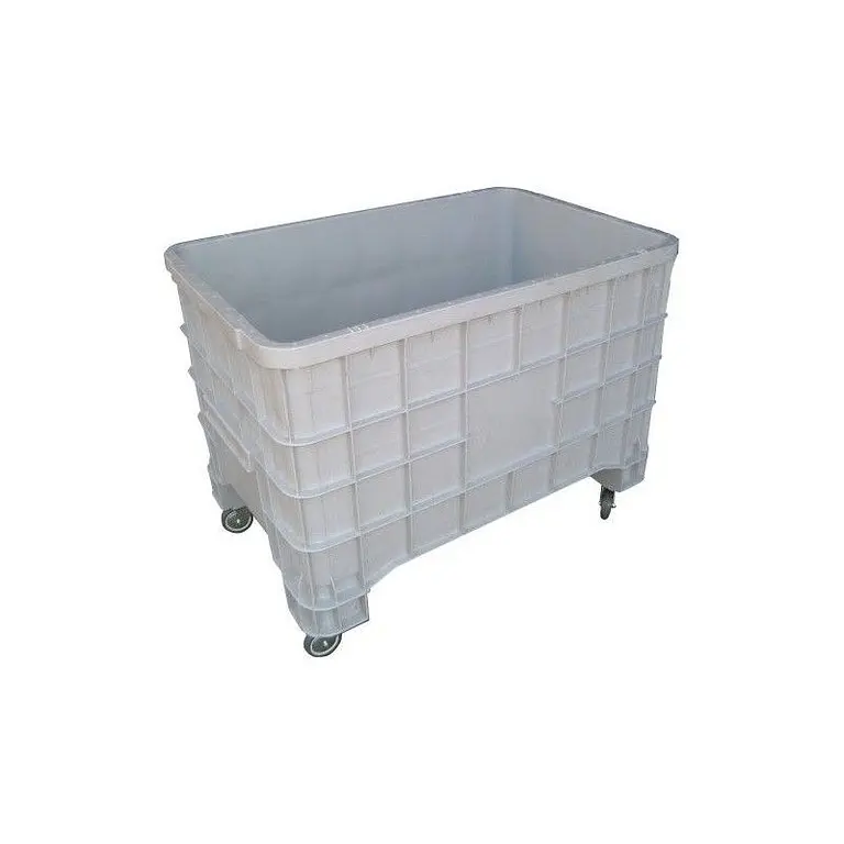 Plastic container with wheels 300kg