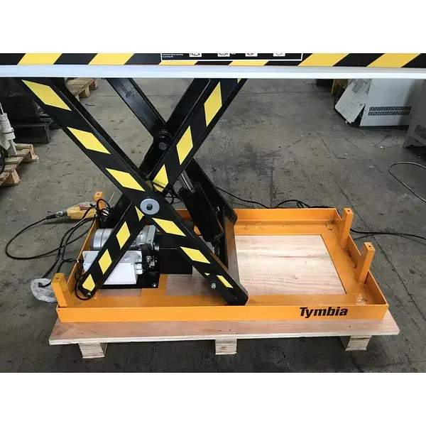 Electric scissor lift table 750kg 1300x820mm