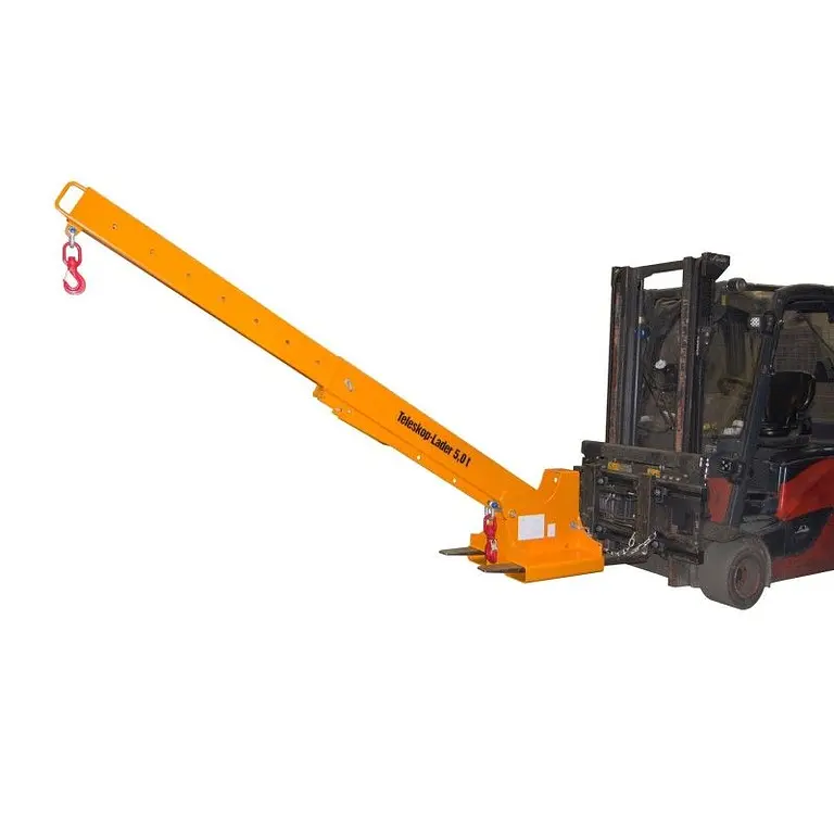 Arms Crane Extensible, painted, Orange Yellow