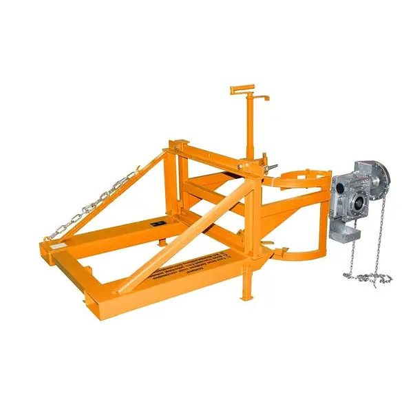 Kit de tambores pintado en naranja amarillo