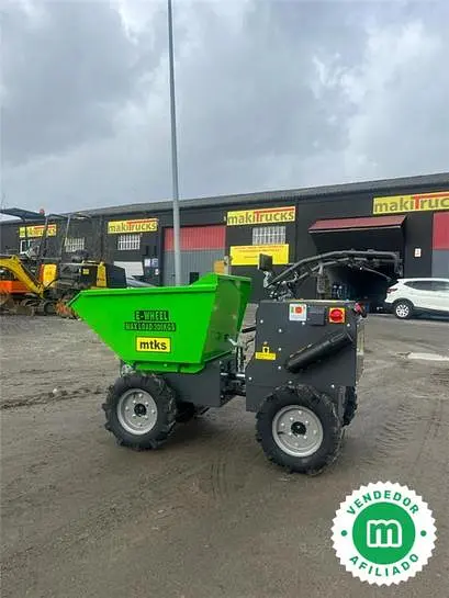 Nuevo dumper mini MTKS MD300 con volquete hidráulico