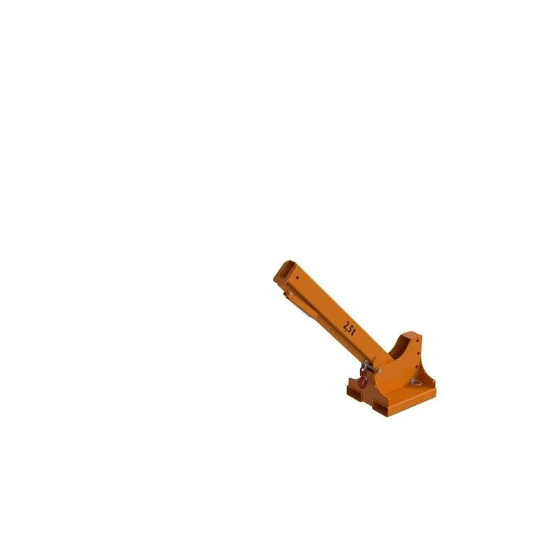 Arms Crane Extensible, painted, Orange Yellow