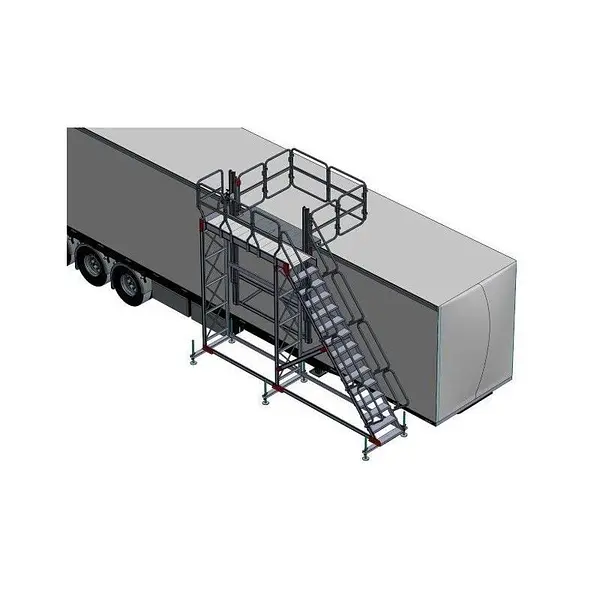 Aluminum platform 150kg 2000mm height