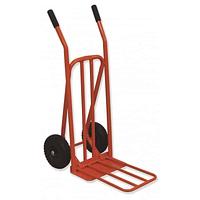 Folding wheelbarrow 250 kg with puncture-proof tire