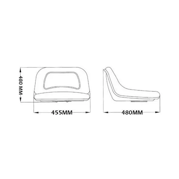 Asiento XB para carretilla elevadora