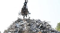 Rotobec OP4SM65 Hydraulic Scrap Grapple with RT-322 Rotator 0.50 m3