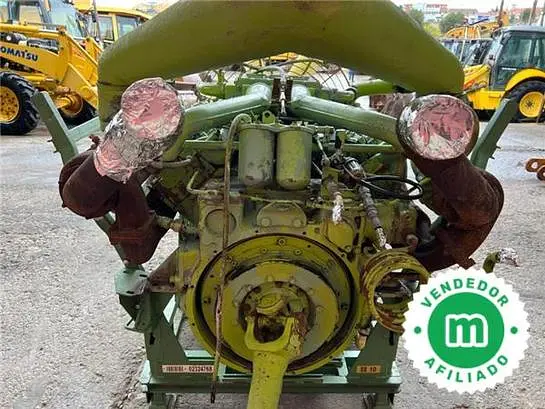 Mercedes OM422 V10 engine