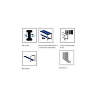 Lockers and 1 door bench modules