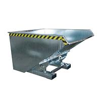 Contenedor basculante, galvanizado en caliente
