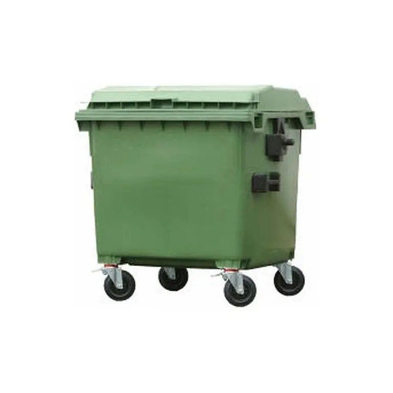 800L trash cans.