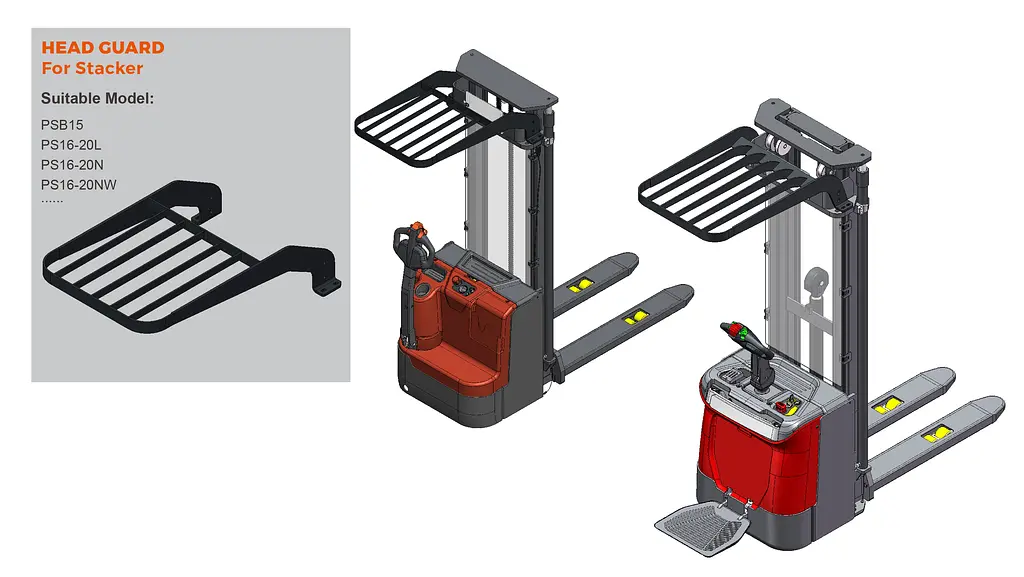 NobleLift customized stacker truck
