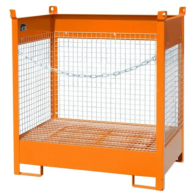 Pill rack, lacquer, orange yellow