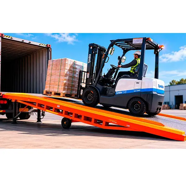 Tymbia 8TN 8000kg mobile load ramp