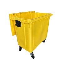 Garbage cube 1,000 liters yellow