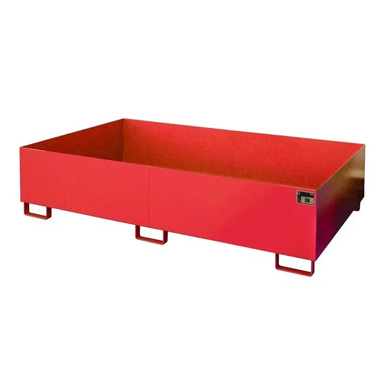 Shelf, painted, Red fire