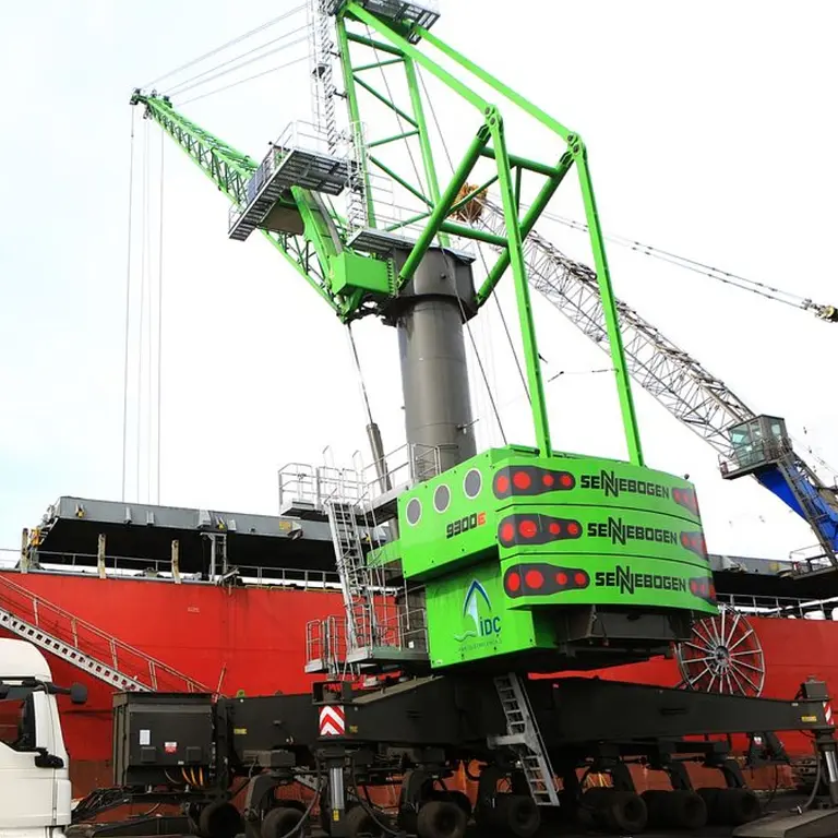 Sennebogen Grúas portuarias hasta Panamax