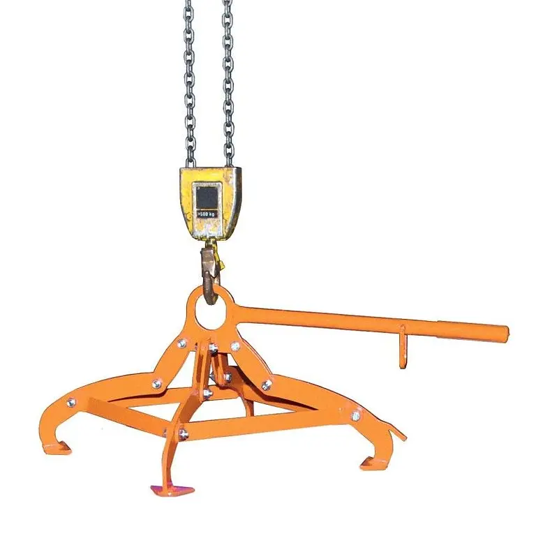 Drum Gripper, painted, orange yellow