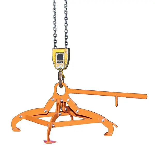 Drum Gripper, painted, orange yellow