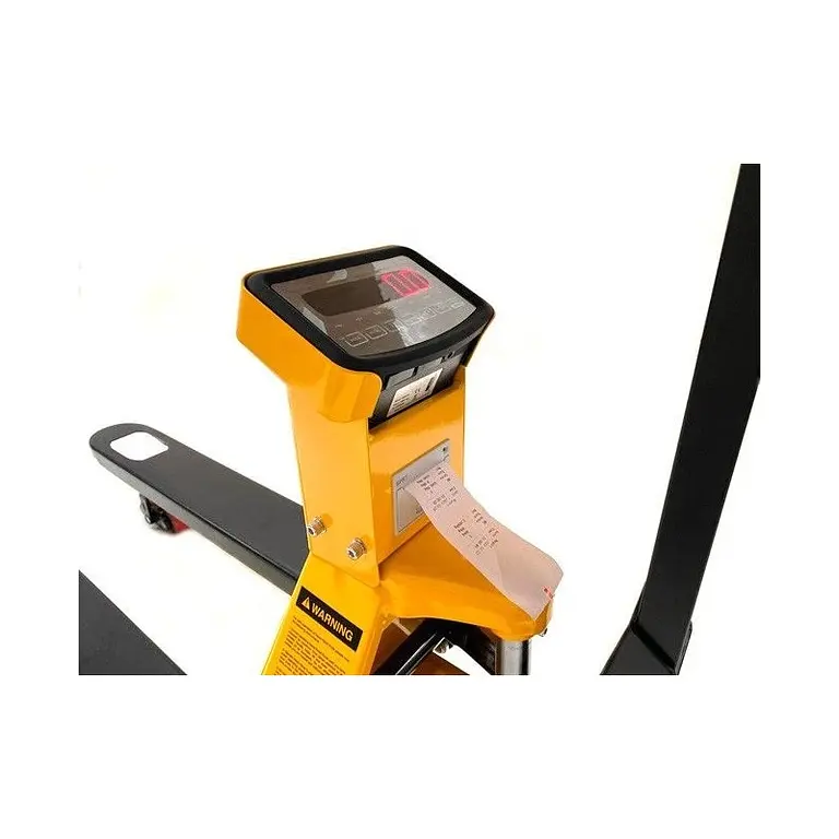 Weighing pallet truck 2000kg with printer