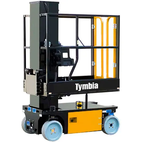 Plataforma Elevadora mástil vertical con brazo 6m-159kg