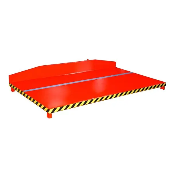 Platform for Recruits, painted, Red Fire