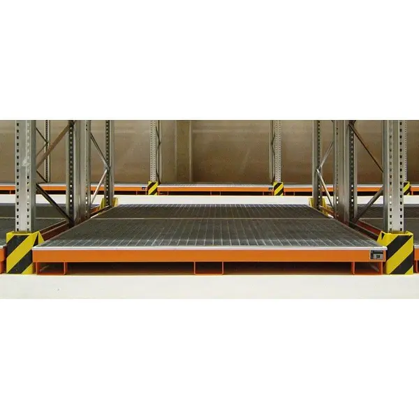 Slope sink with PE insert, painted, orange yellow
