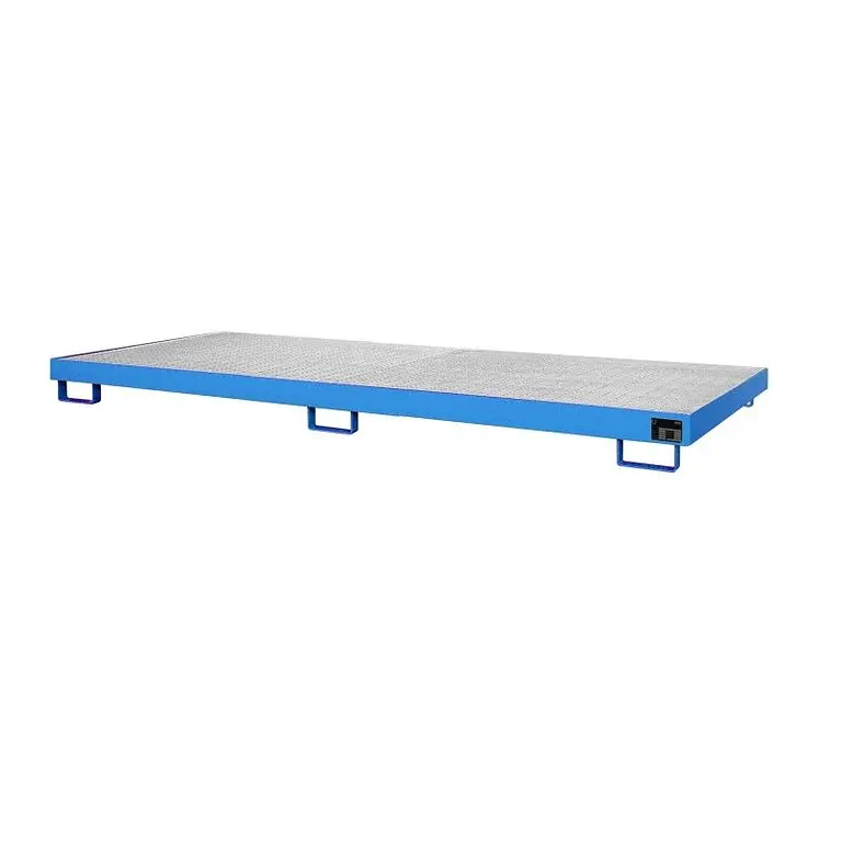 Smooth shelf, painted, Light blue
